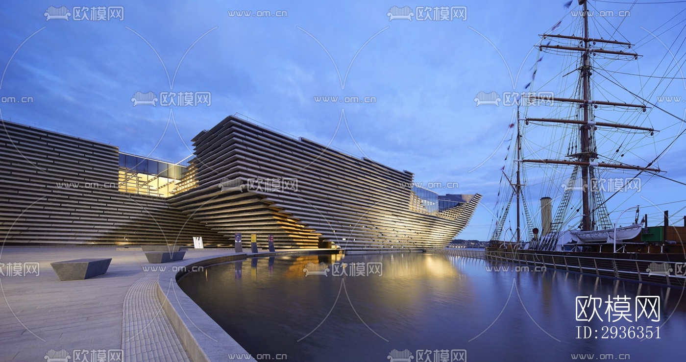 现代美术博物馆效果图下载（渲染图16）