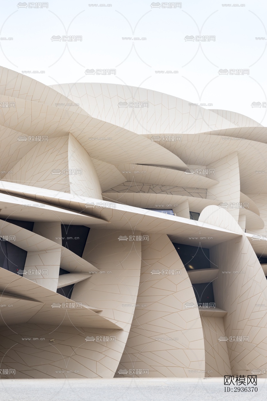 现代美术博物馆效果图下载（渲染图1）