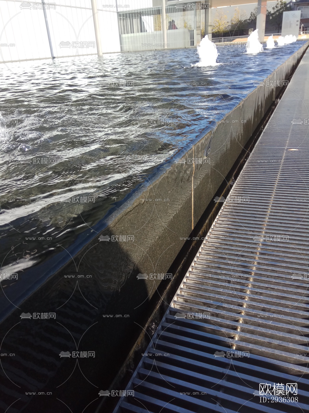 日式美术博物馆效果图下载（渲染图1）