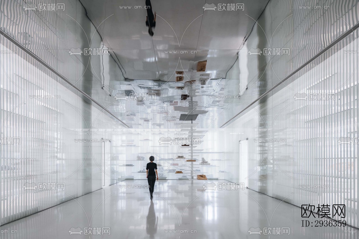 现代美术博物馆效果图下载（渲染图9）