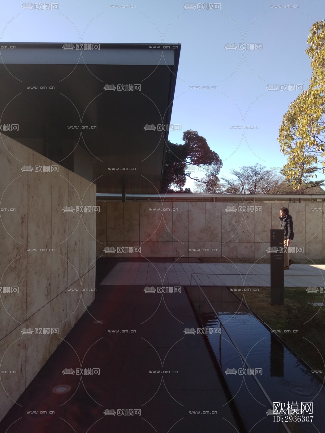 日式美术博物馆效果图下载（渲染图14）