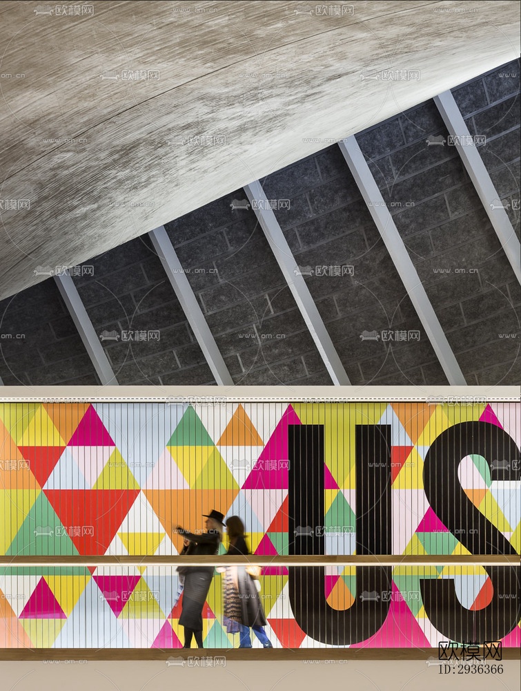 现代美术博物馆效果图下载（渲染图11）