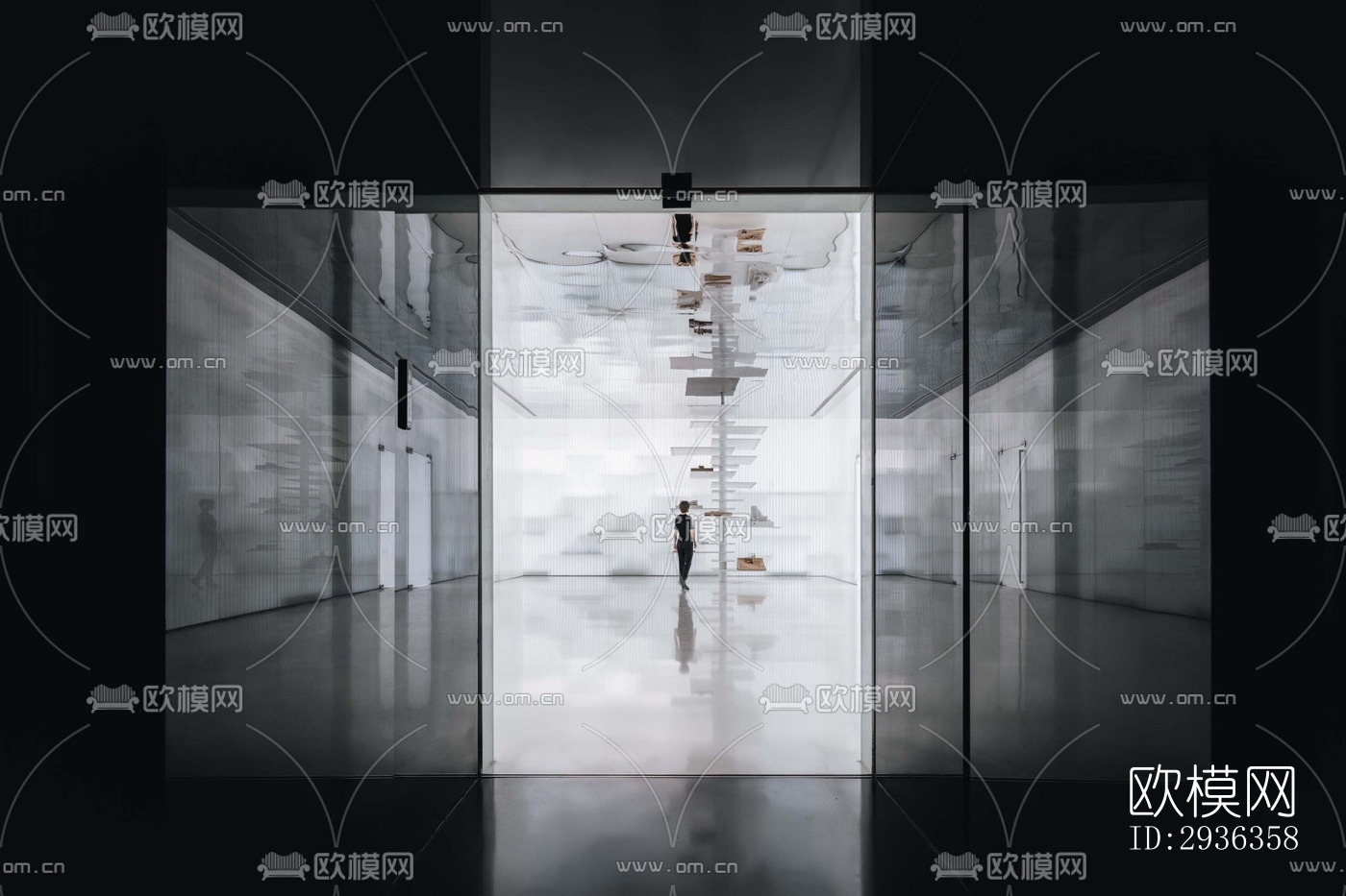 现代美术博物馆效果图下载（渲染图1）