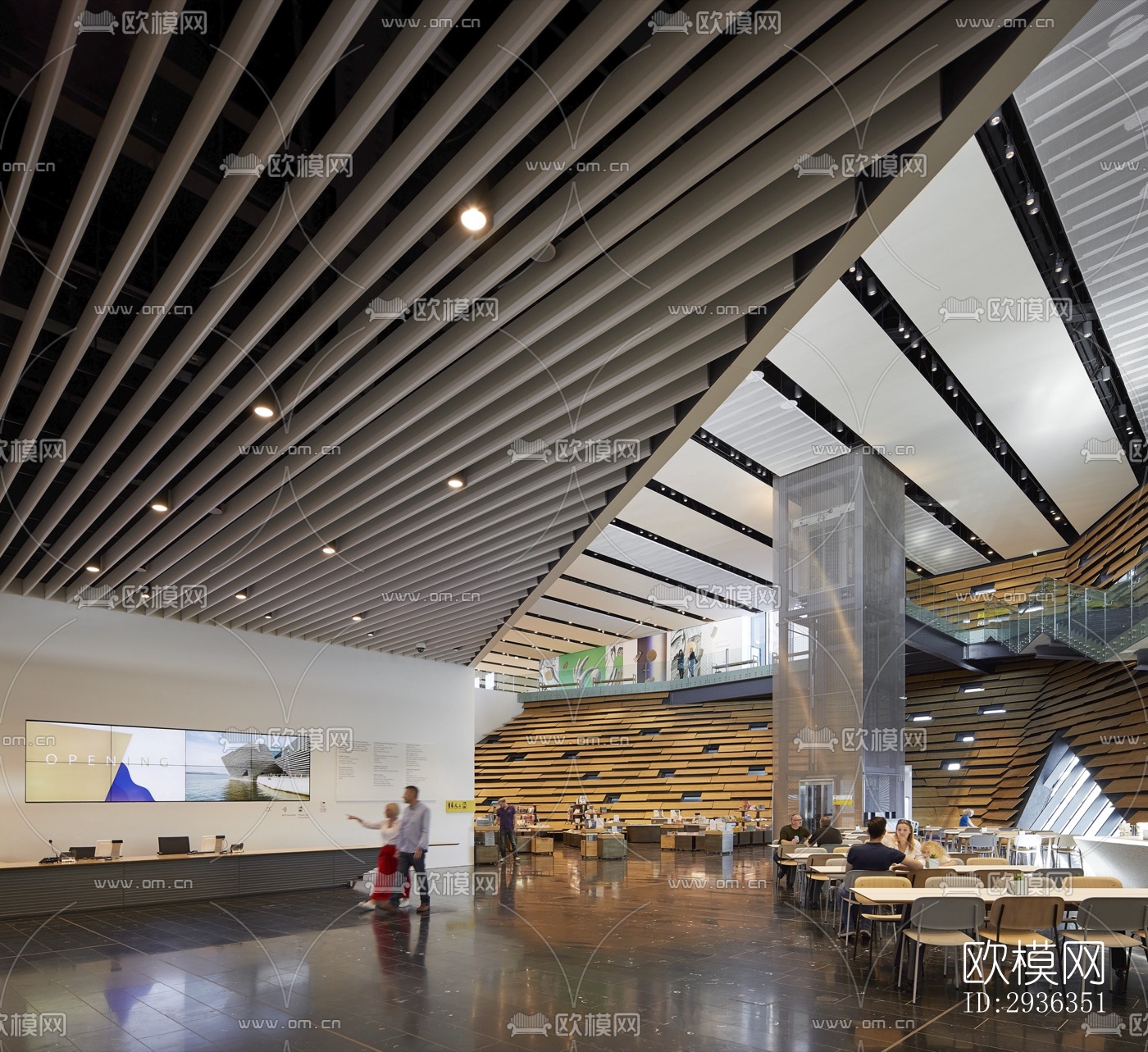 现代美术博物馆效果图下载（渲染图18）