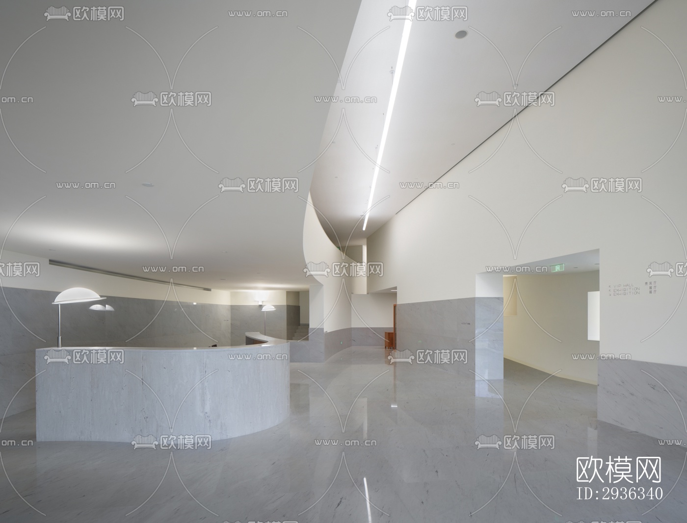 现代美术博物馆效果图下载（渲染图12）