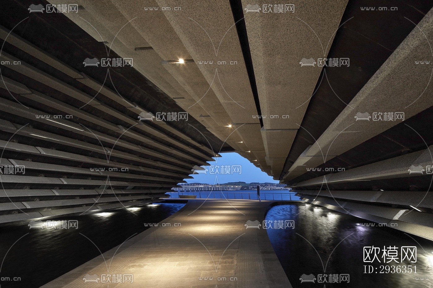 现代美术博物馆效果图下载（渲染图1）