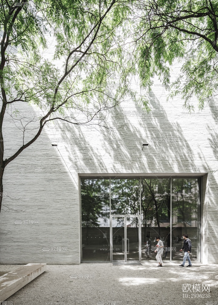 中古风美术博物馆效果图下载（渲染图2）