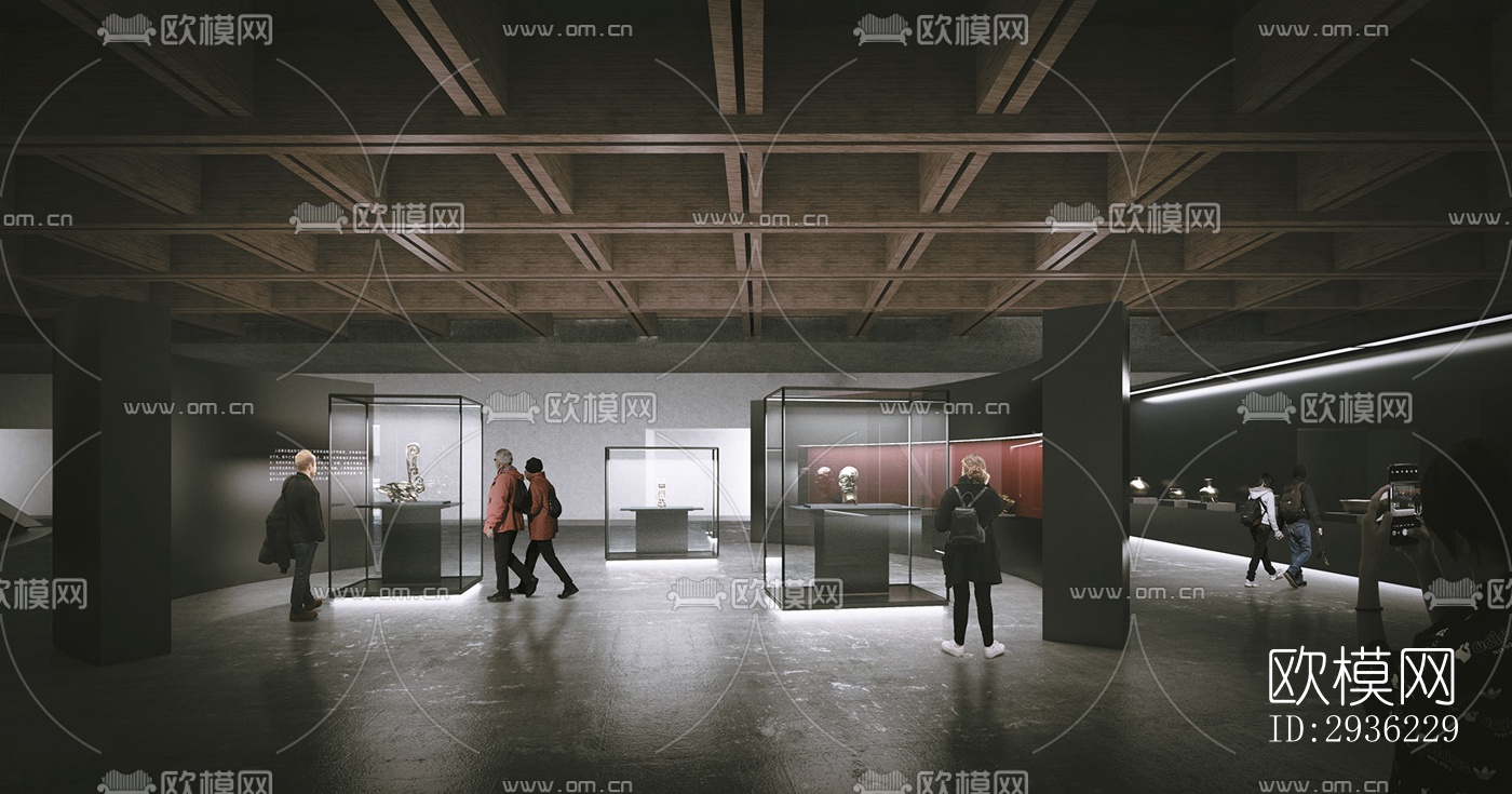 东南亚美术博物馆效果图下载（渲染图3）