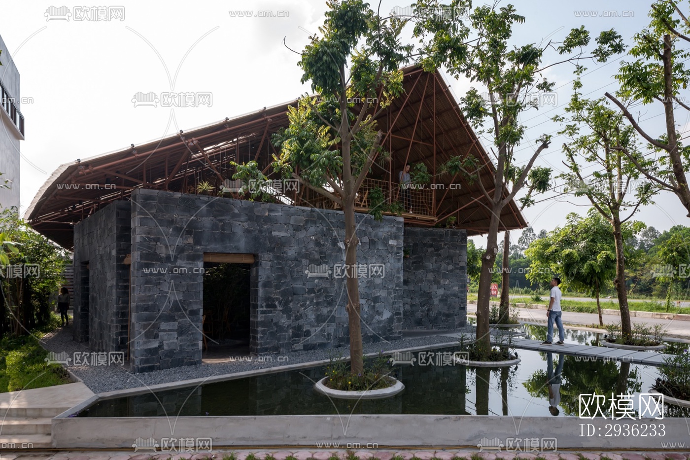 东南亚美术博物馆效果图下载（渲染图4）