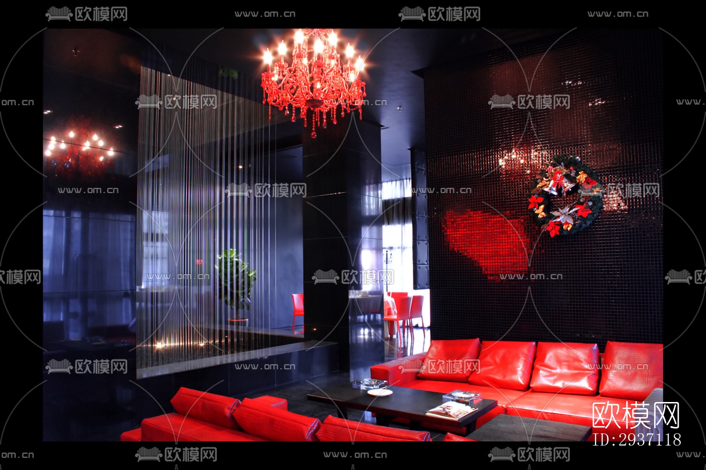 后现代西餐厅效果图下载（渲染图17）