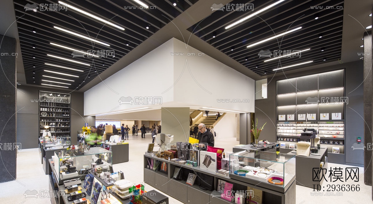 现代美术博物馆效果图下载（渲染图10）