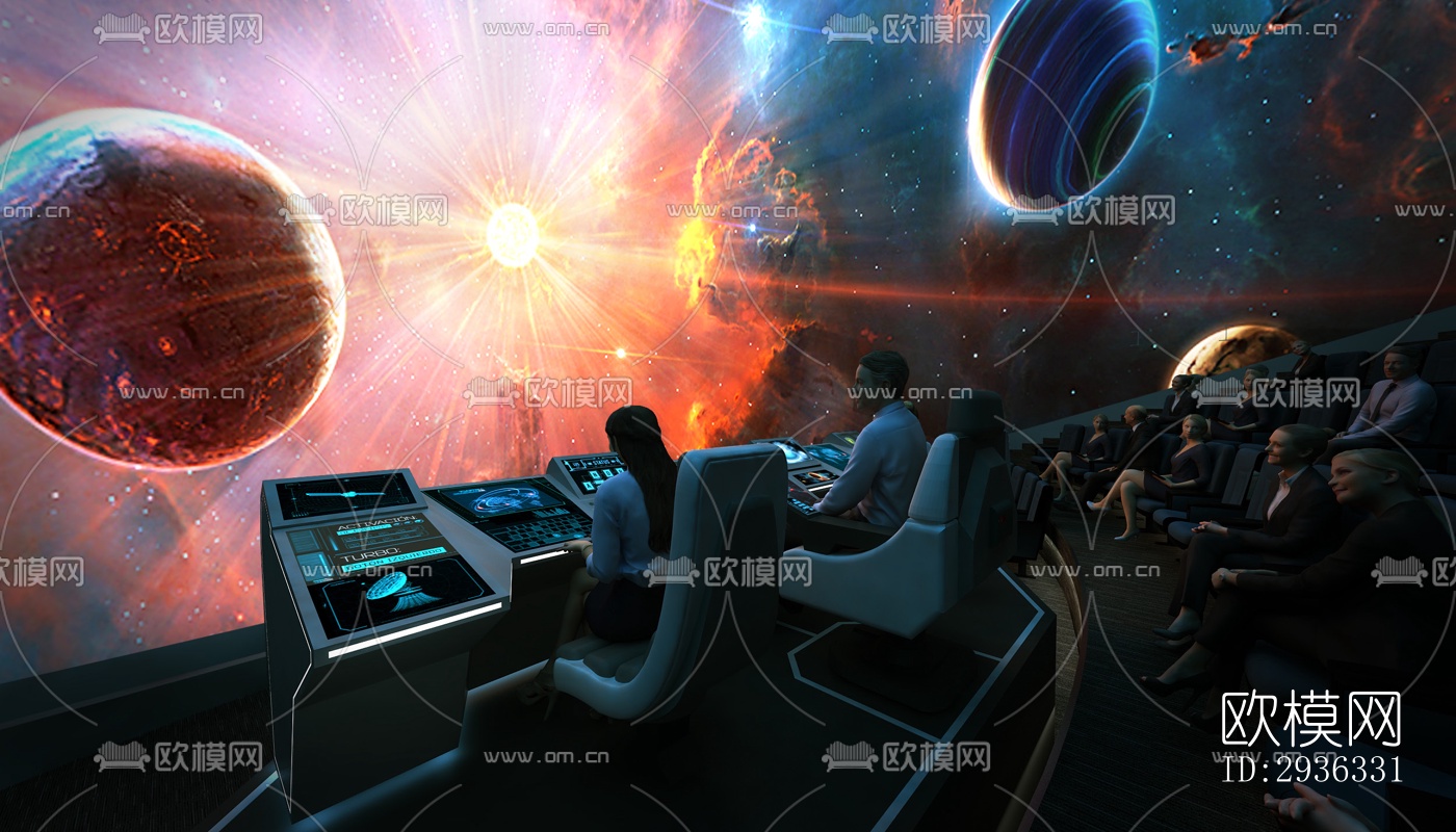 现代美术博物馆效果图下载（渲染图3）