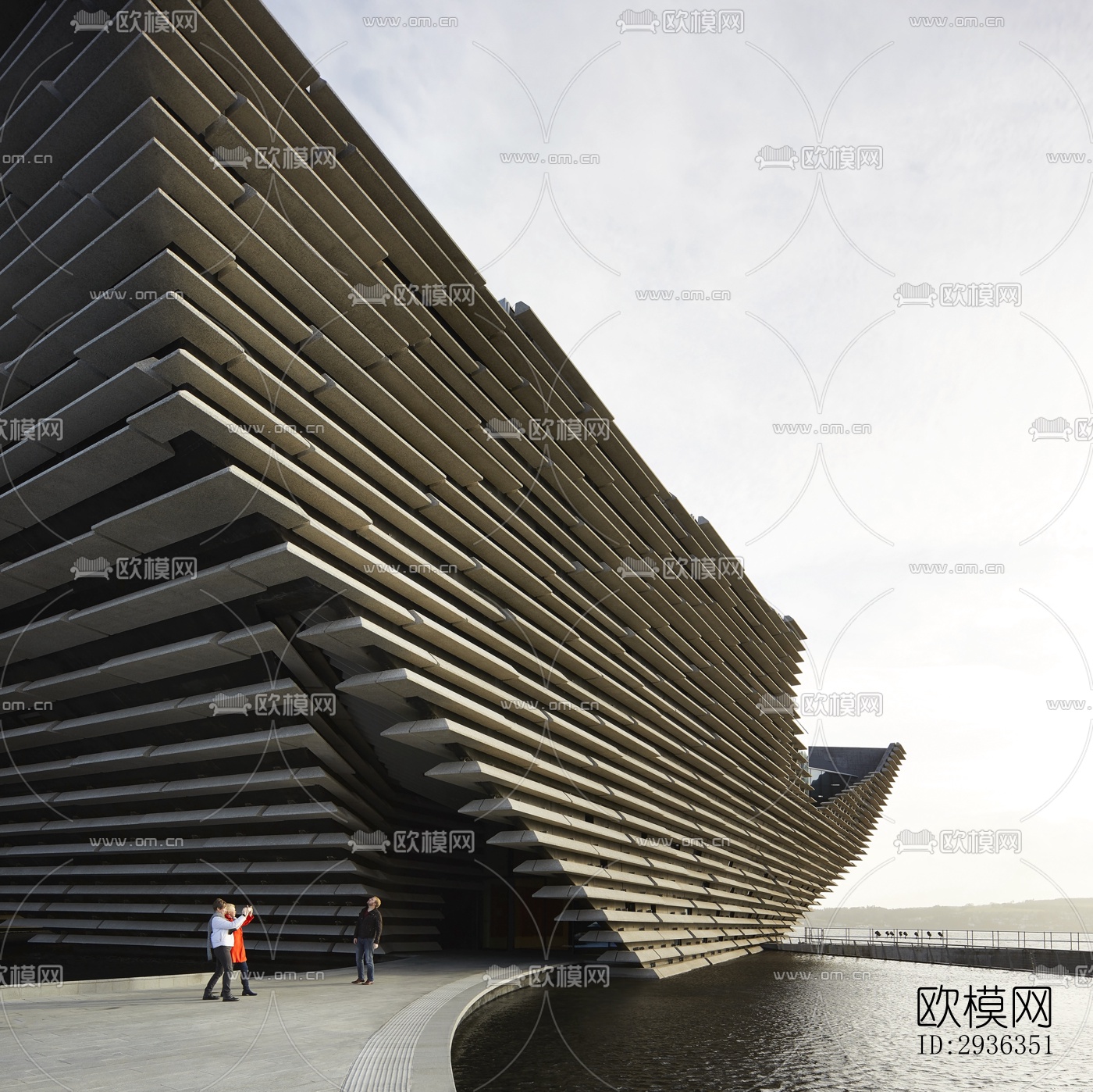 现代美术博物馆效果图下载（渲染图4）