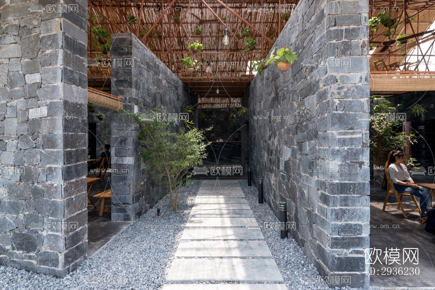 东南亚美术博物馆效果图下载（渲染图7）