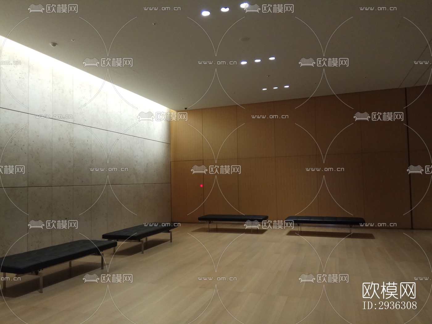 日式美术博物馆效果图下载（渲染图15）