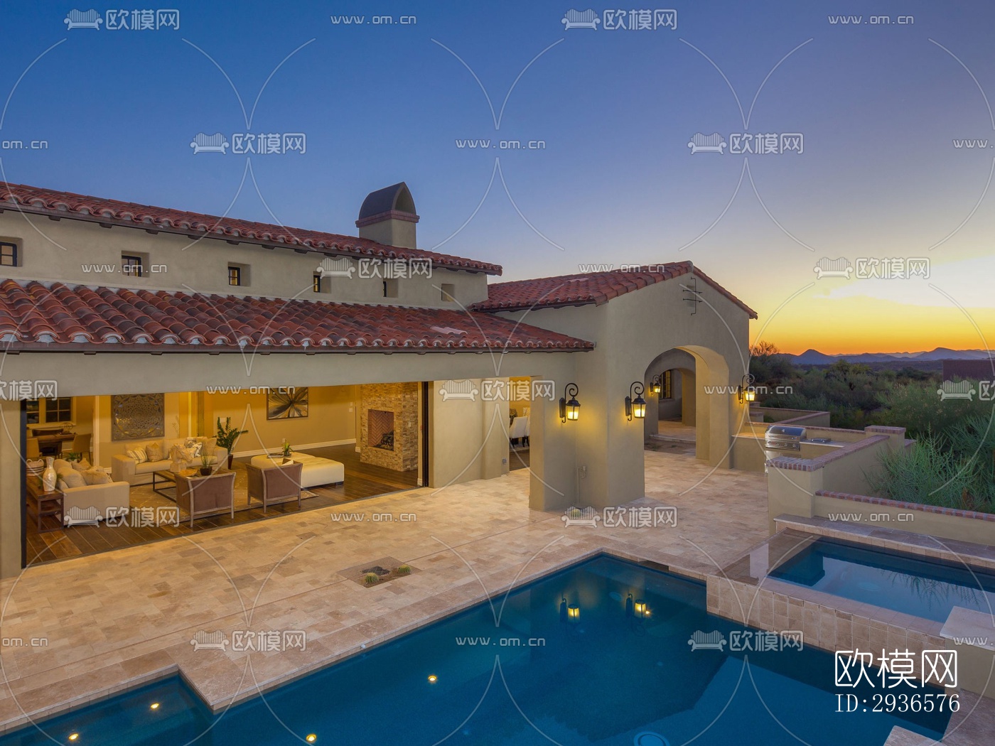 其它居住建筑效果图下载（渲染图2）