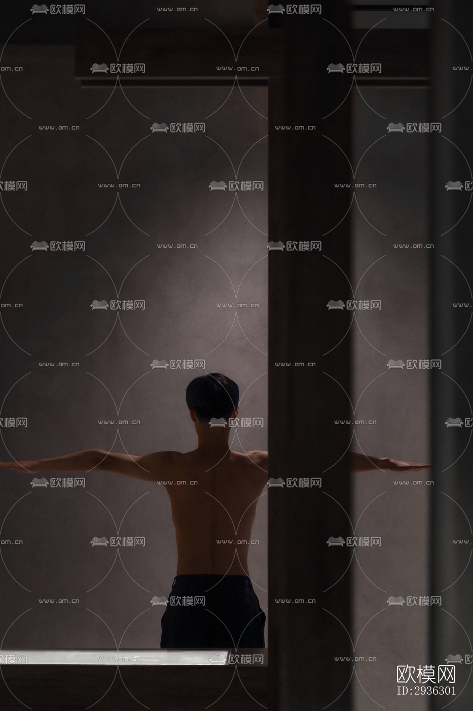 新中式美术博物馆效果图下载（渲染图10）