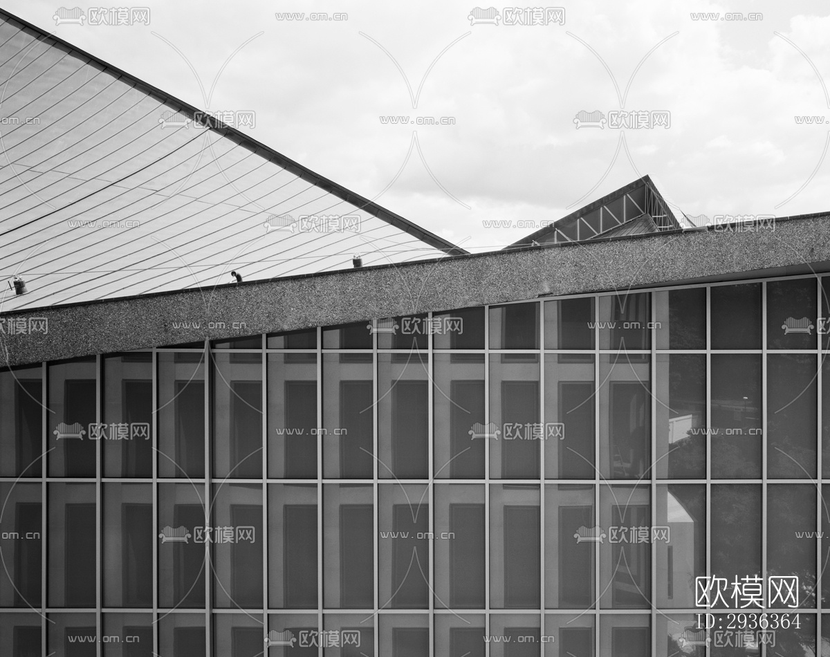 现代美术博物馆效果图下载（渲染图12）