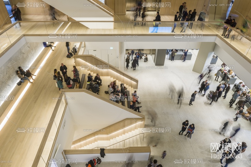 現(xiàn)代美術(shù)博物館效果圖下載(渲染圖15)