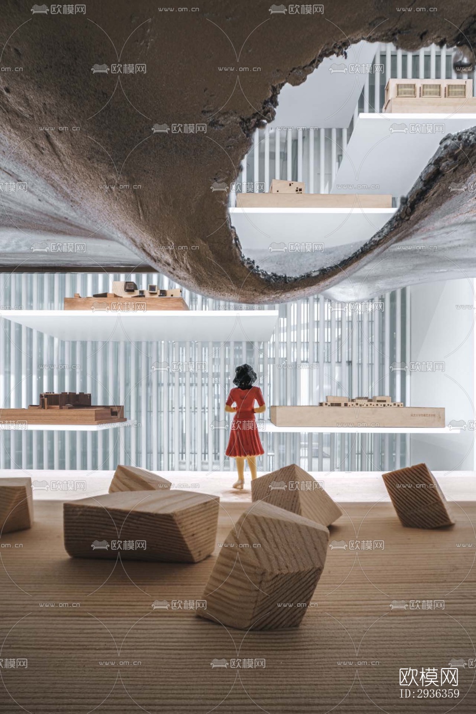 现代美术博物馆效果图下载（渲染图20）