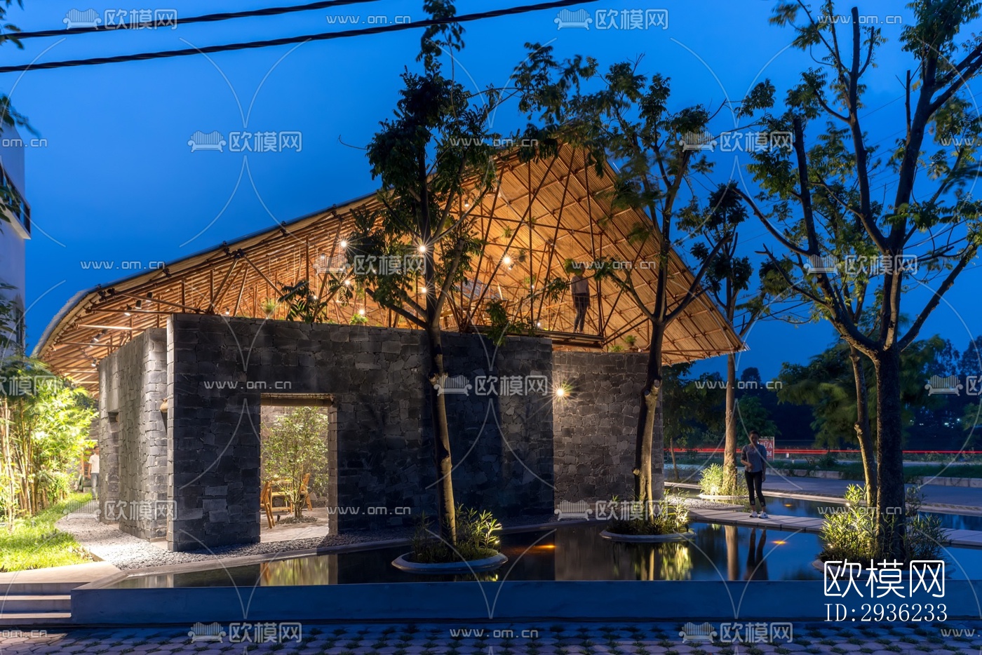 东南亚美术博物馆效果图下载（渲染图5）