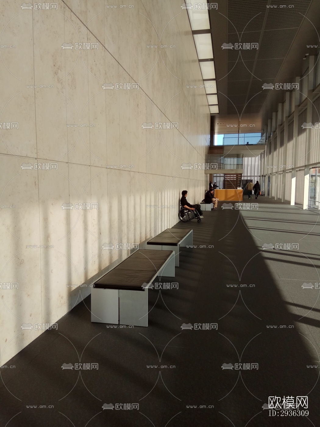 日式美术博物馆效果图下载（渲染图16）