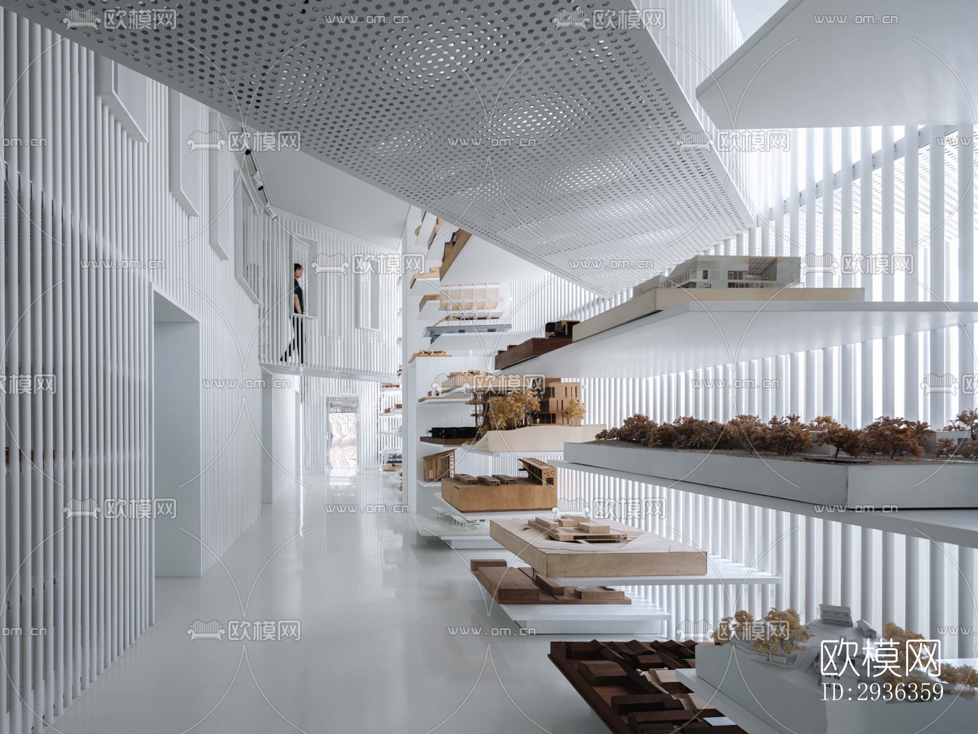 现代美术博物馆效果图下载（渲染图18）