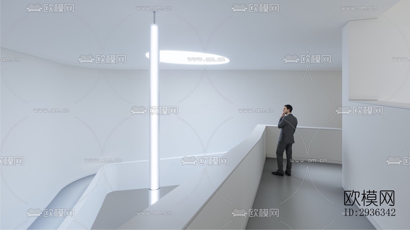 现代美术博物馆效果图下载（渲染图14）