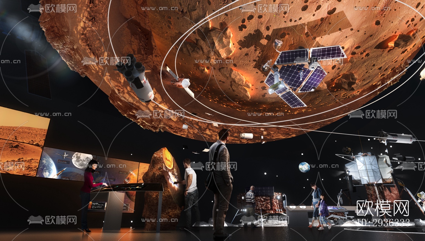 现代美术博物馆效果图下载（渲染图1）