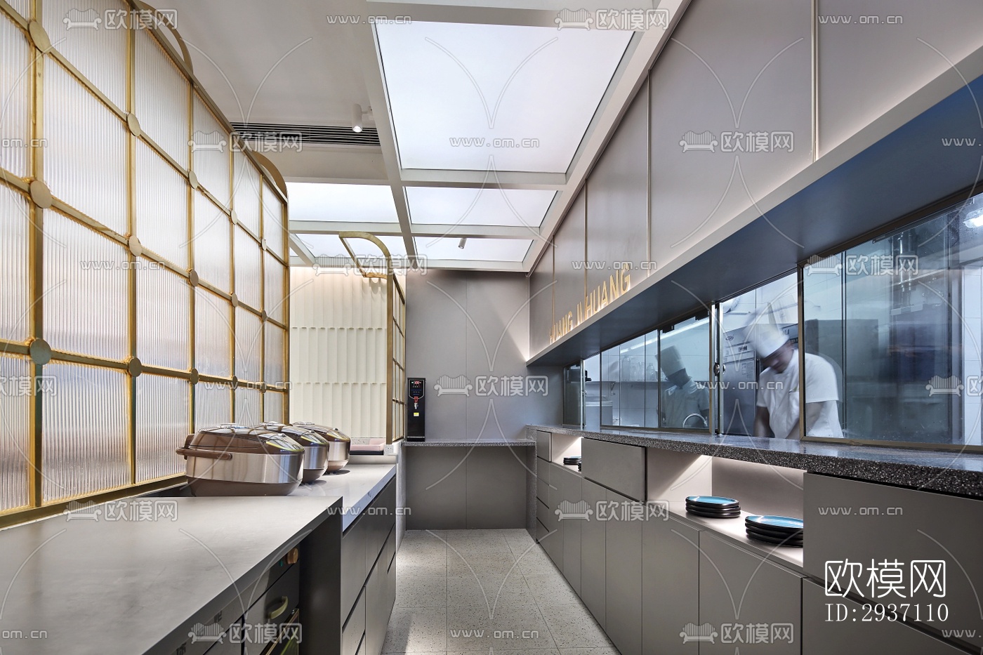 北欧西餐厅效果图下载（渲染图16）