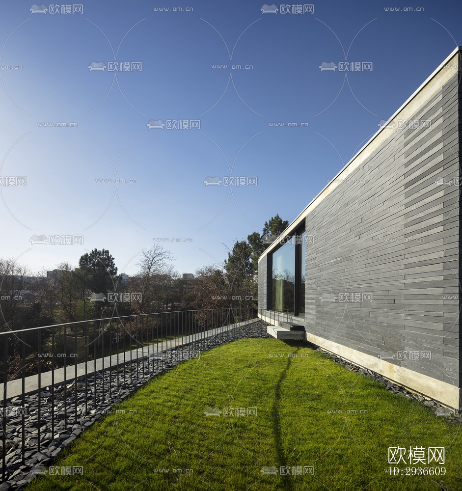 工业风居住建筑效果图下载（渲染图14）