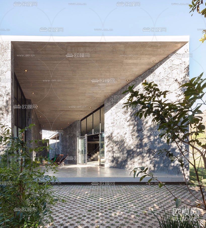 工业风居住建筑效果图下载（渲染图13）