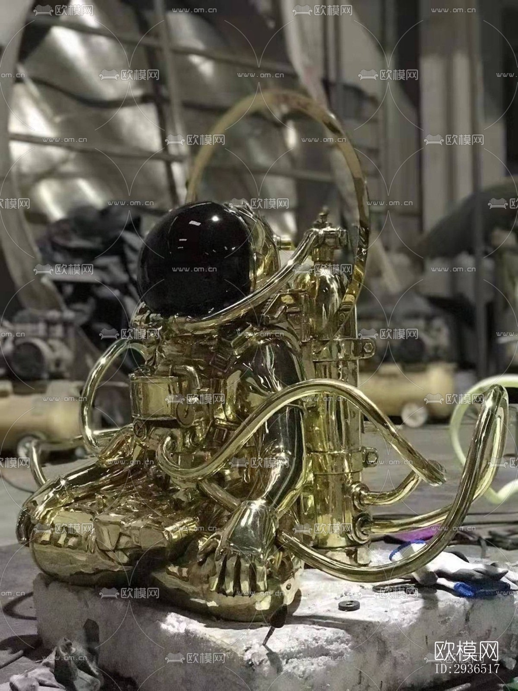 现代办公区效果图下载（渲染图2）