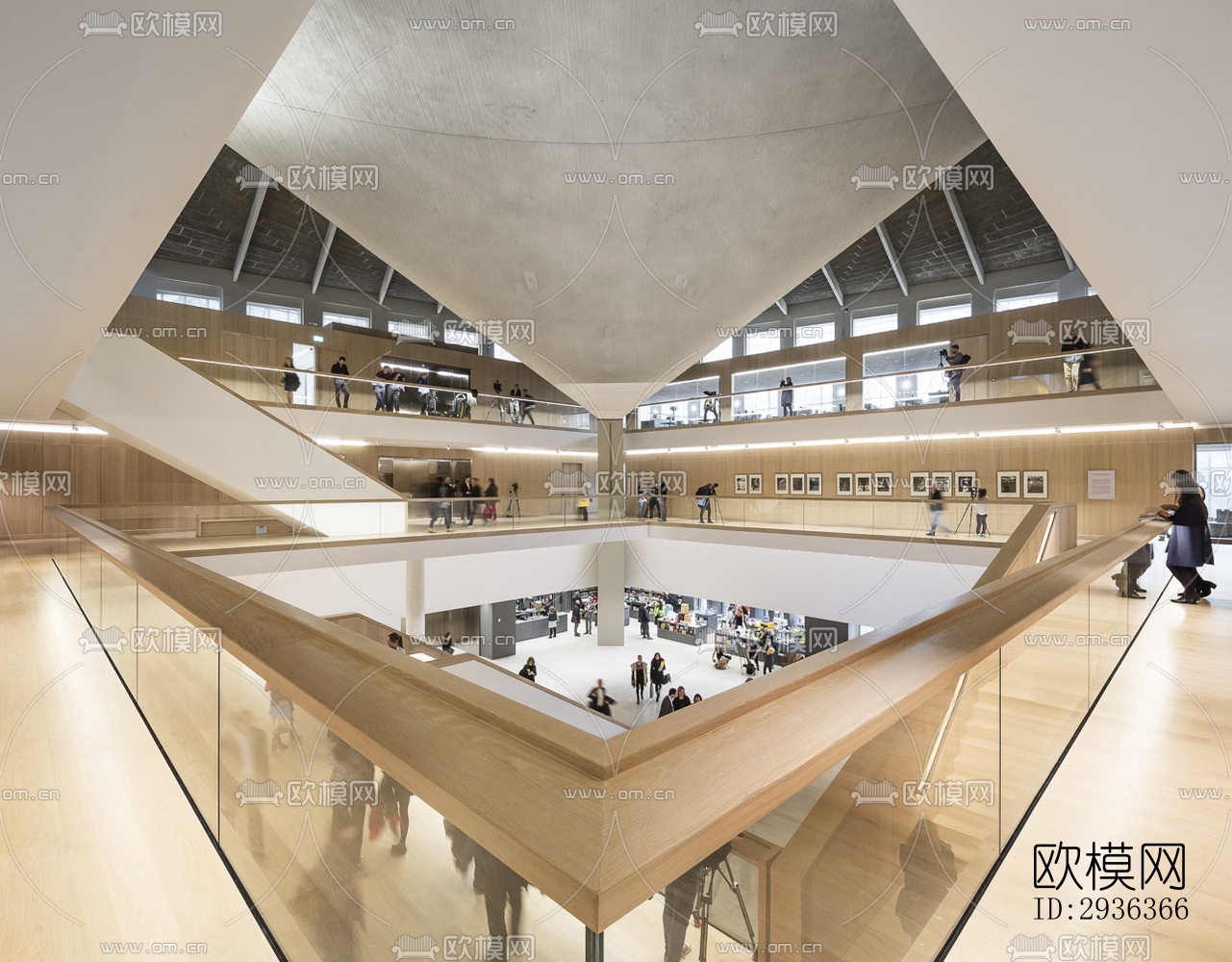 现代美术博物馆效果图下载（渲染图13）