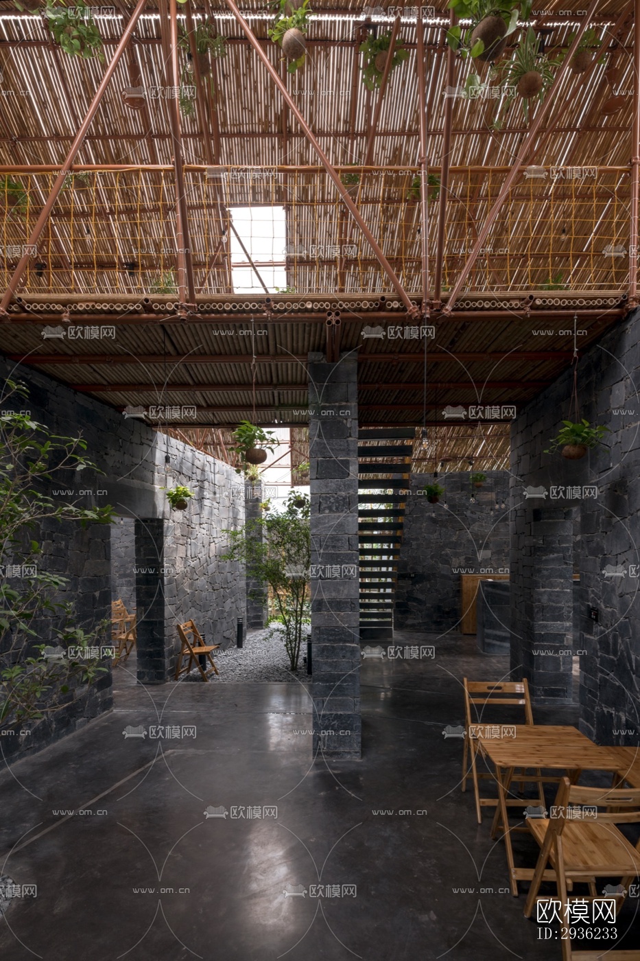 东南亚美术博物馆效果图下载（渲染图12）