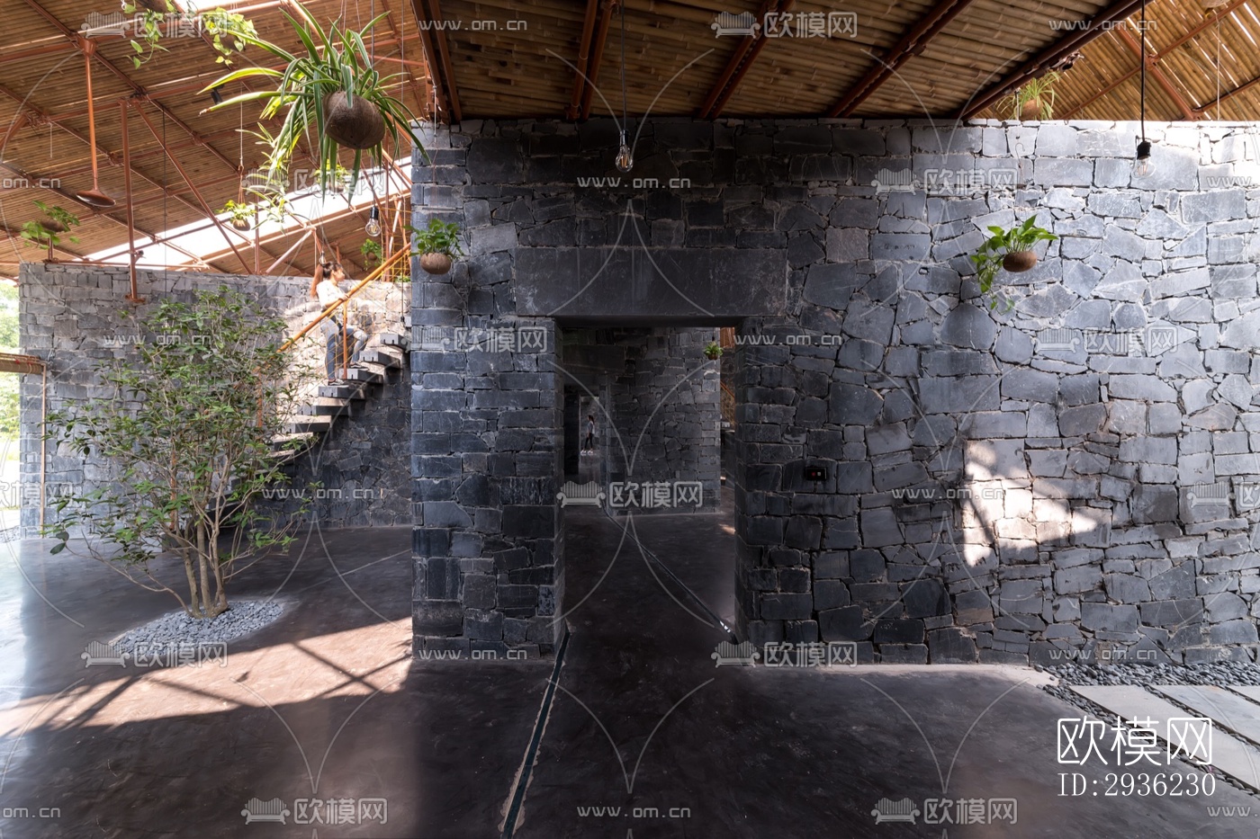 东南亚美术博物馆效果图下载（渲染图18）