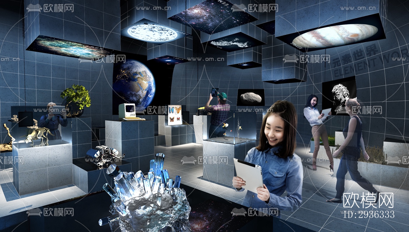 现代美术博物馆效果图下载（渲染图9）