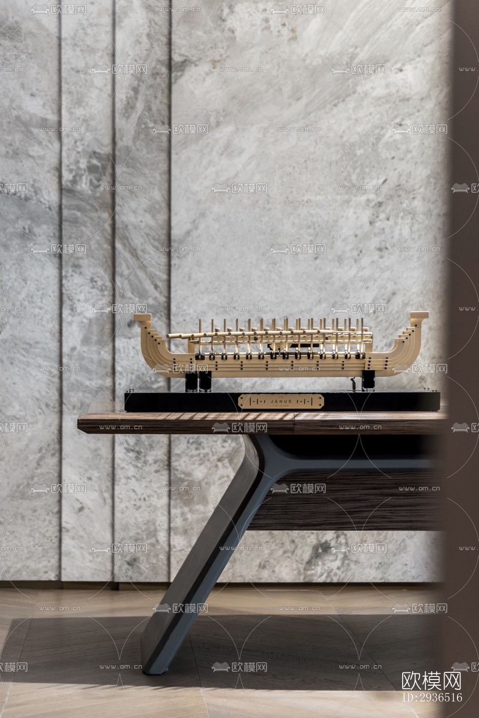 现代办公区效果图下载（渲染图13）