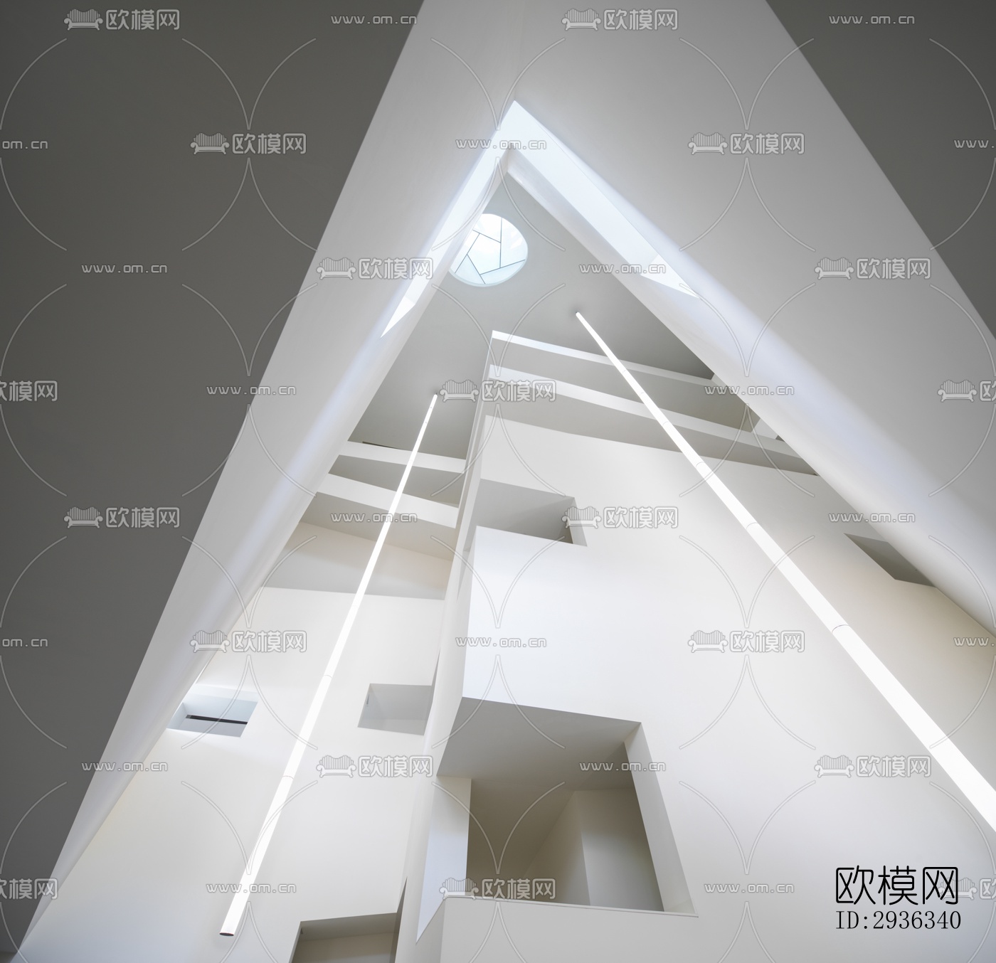 现代美术博物馆效果图下载（渲染图11）