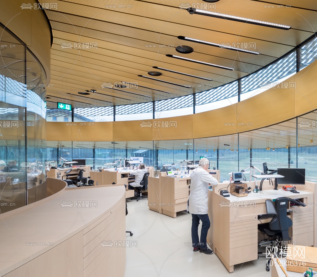 现代美术博物馆效果图下载（渲染图9）