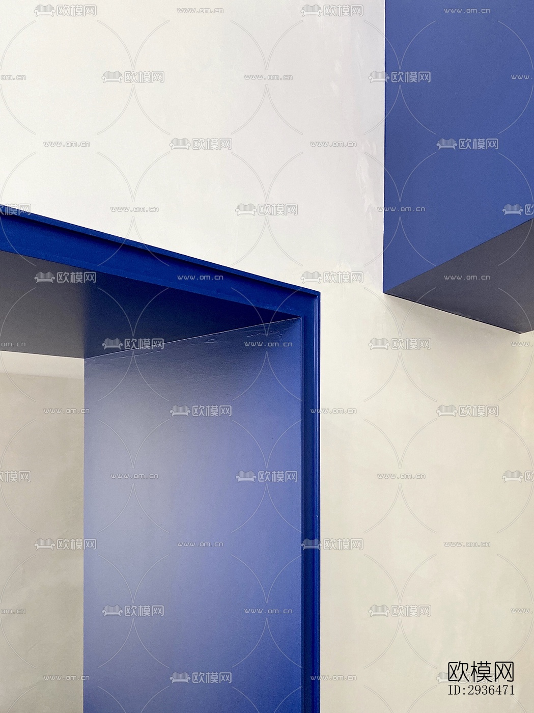 现代办公区效果图下载（渲染图19）