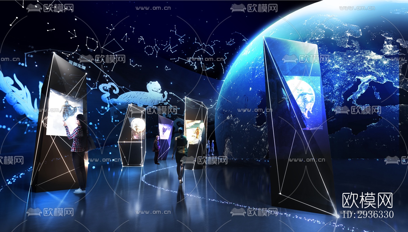 现代美术博物馆效果图下载（渲染图15）