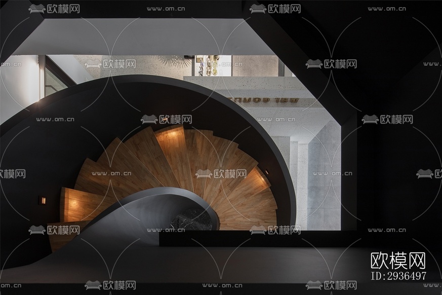 現(xiàn)代辦公區(qū)效果圖下載(渲染圖12)