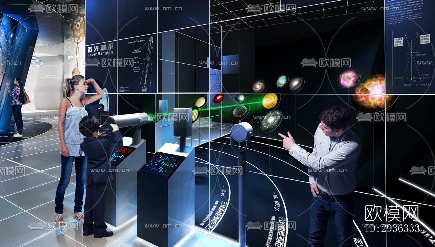 现代美术博物馆效果图下载（渲染图15）