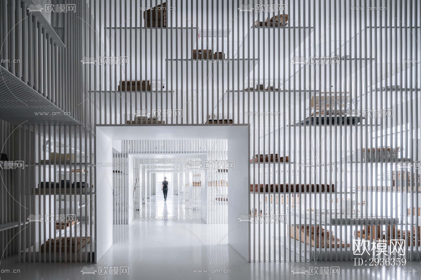 现代美术博物馆效果图下载（渲染图2）