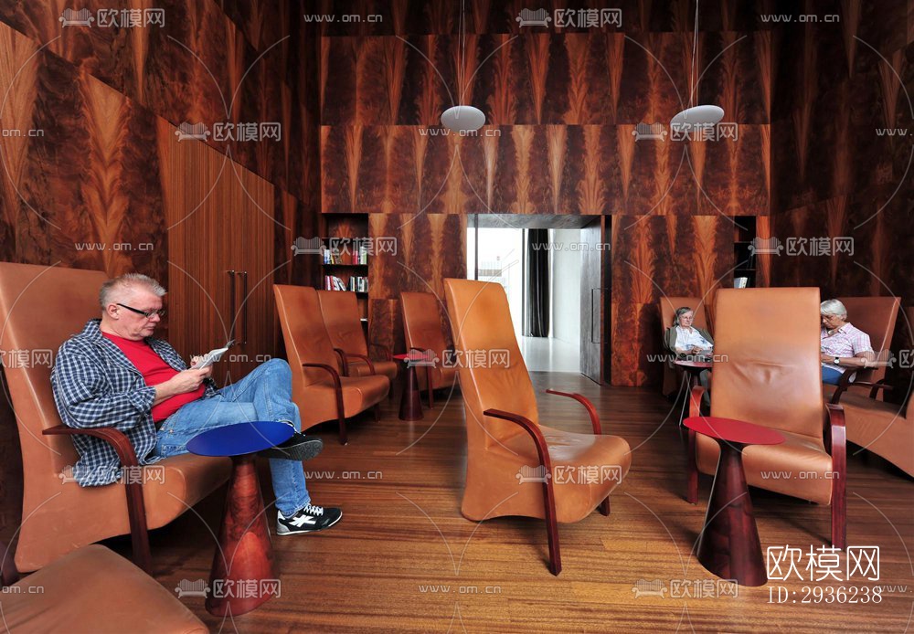 中古风美术博物馆效果图下载（渲染图14）