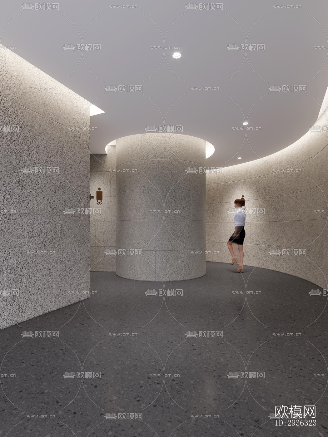 现代美术博物馆效果图下载（渲染图13）