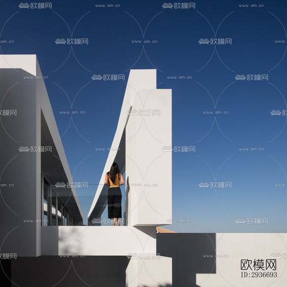 现代居住建筑效果图下载(渲染图17)