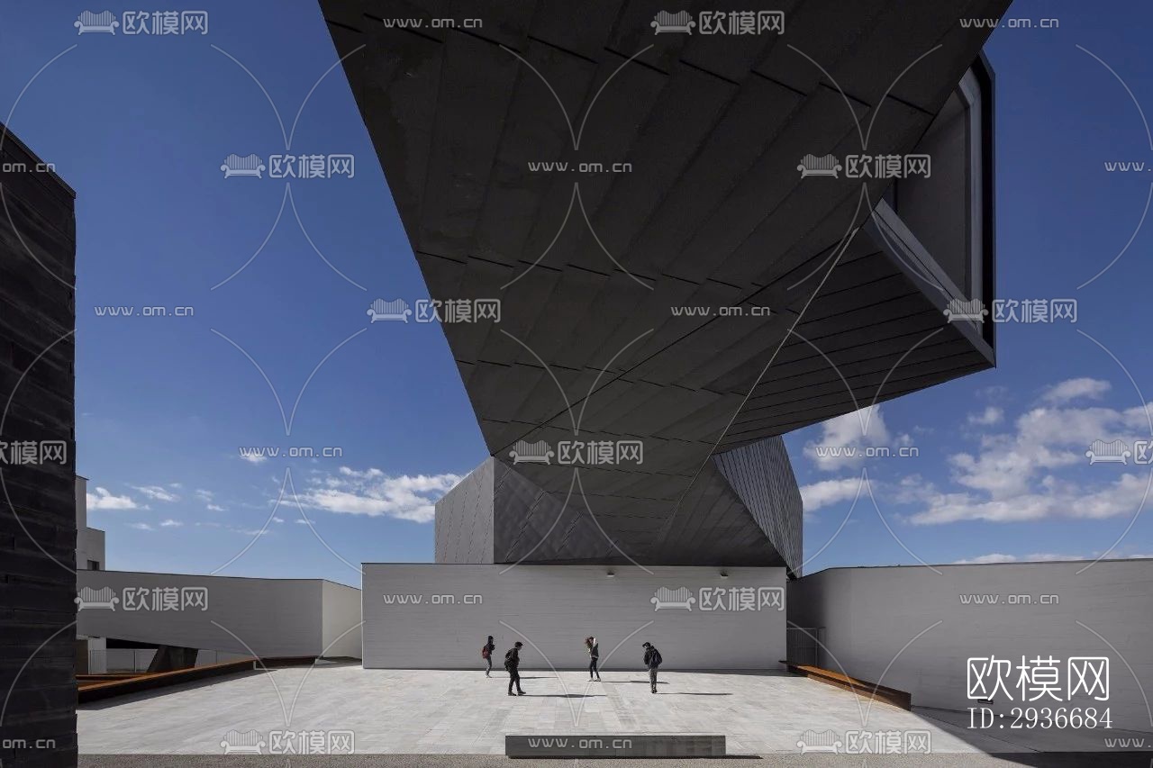 现代居住建筑效果图下载（渲染图12）