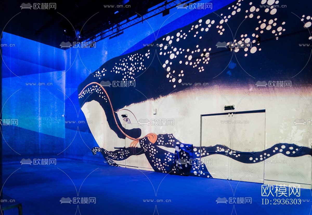 日式美术博物馆效果图下载（渲染图9）